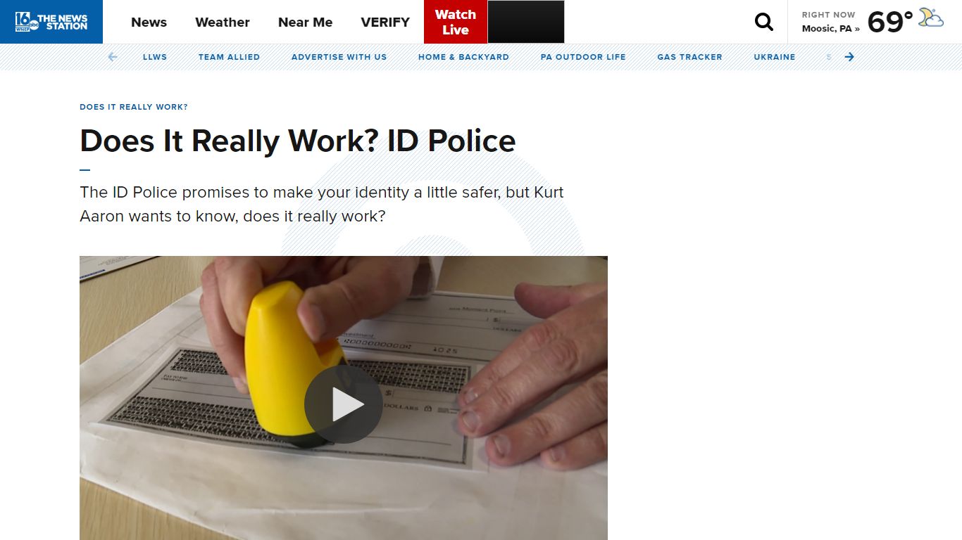 Does It Really Work? ID Police | wnep.com